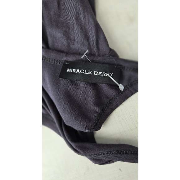 Miracle Berry Gray Hareem Jumpsuit One Size Yoda Maternity Roomy Oversize Comfy - Picture 3 of 5